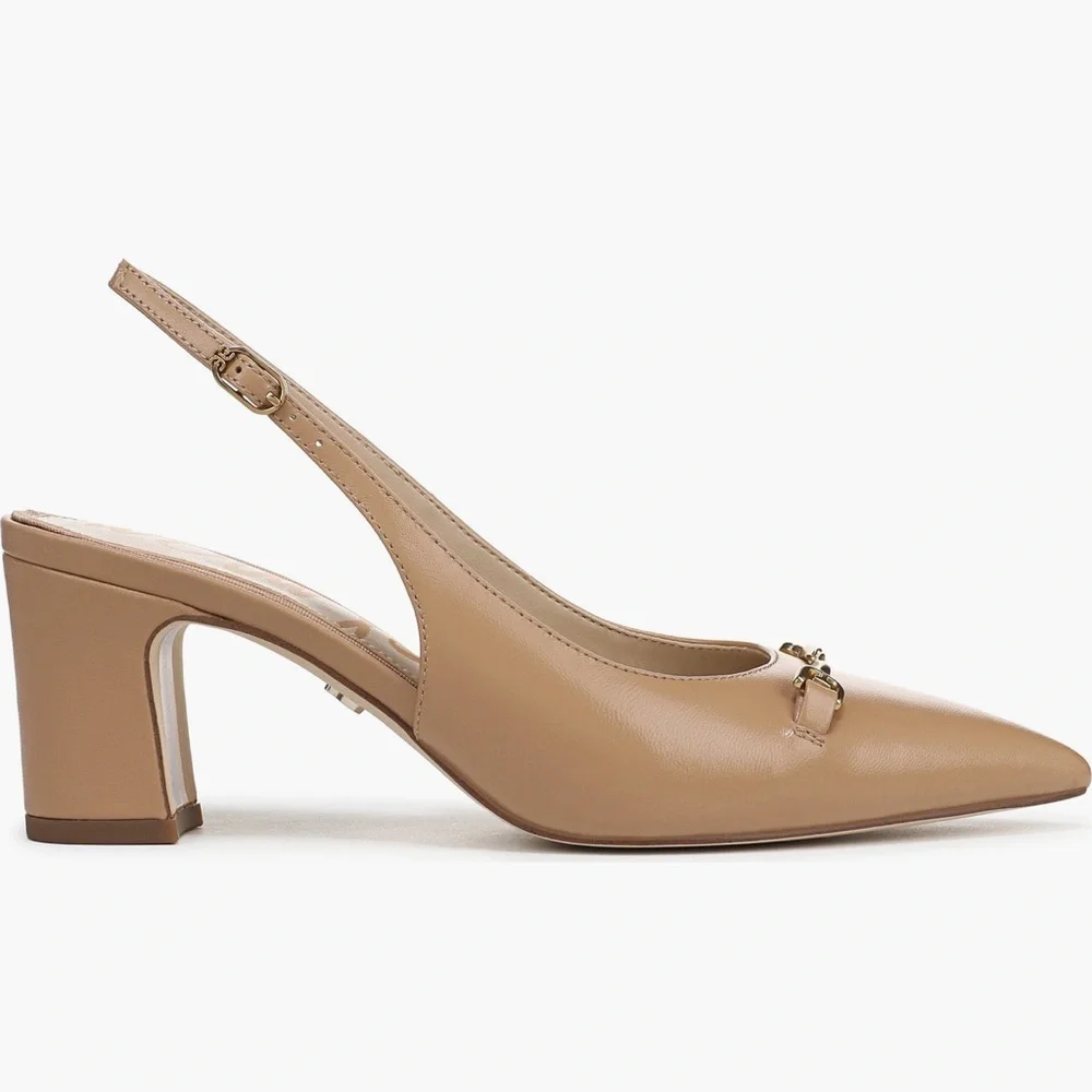 Sam Edelman French Sand Waller Pointed Toe
Slingback Pump NWT - Picture 4 of 10